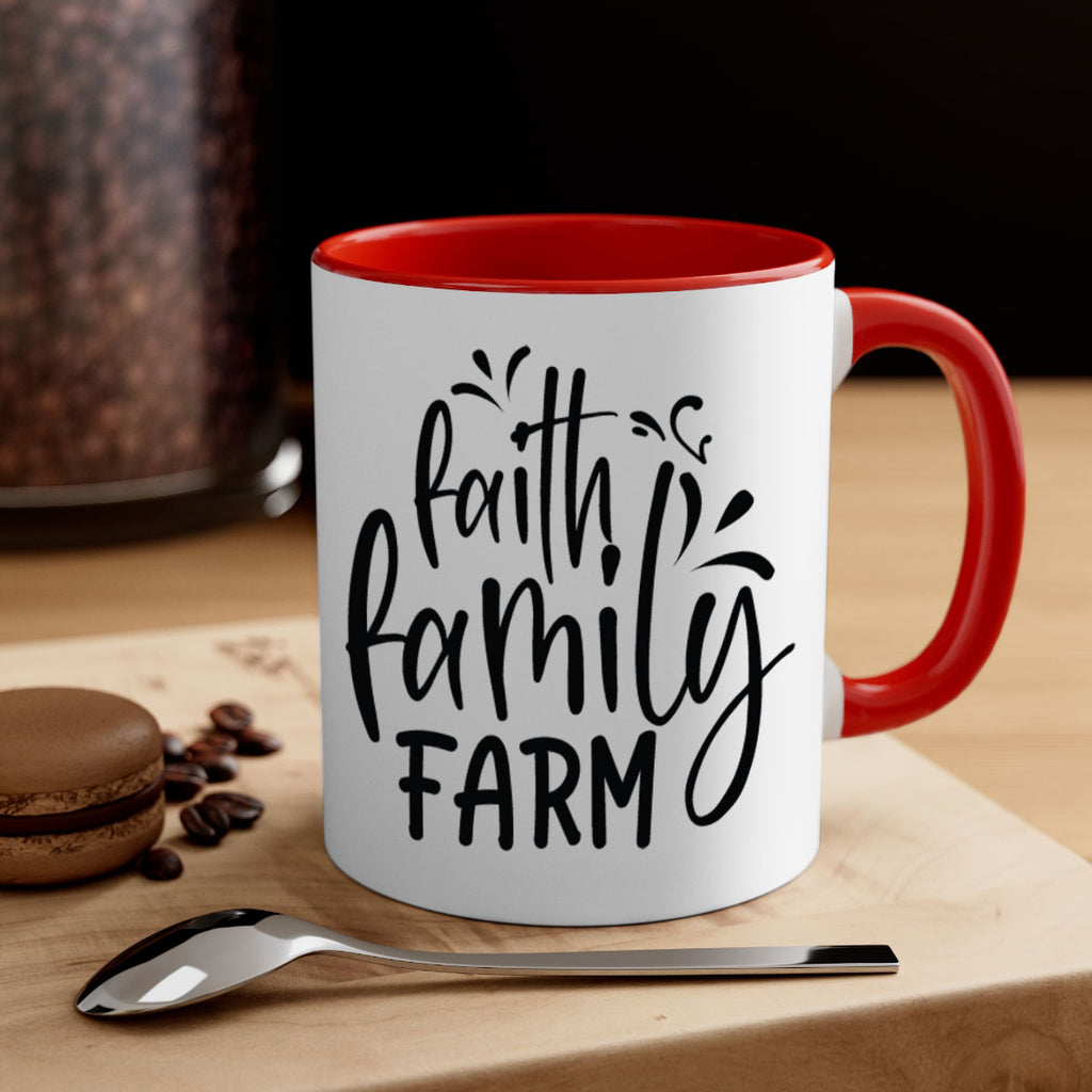 faith family farm 44#- Family-Mug / Coffee Cup