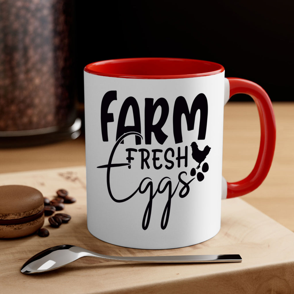 farm fresh eggs 103#- kitchen-Mug / Coffee Cup