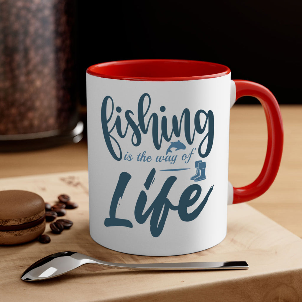 fishing is the way 137#- fishing-Mug / Coffee Cup