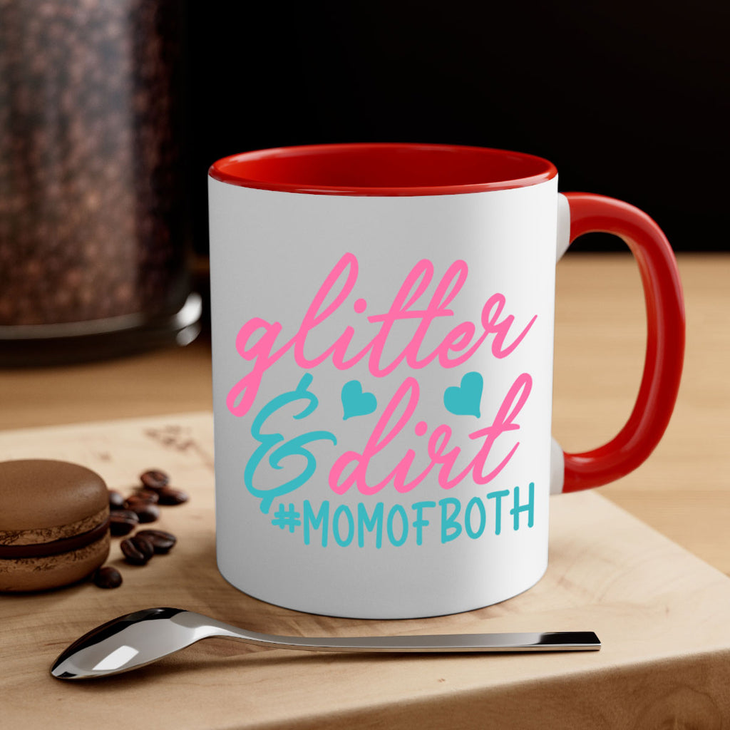 glitter dirt momofboth 345#- mom-Mug / Coffee Cup