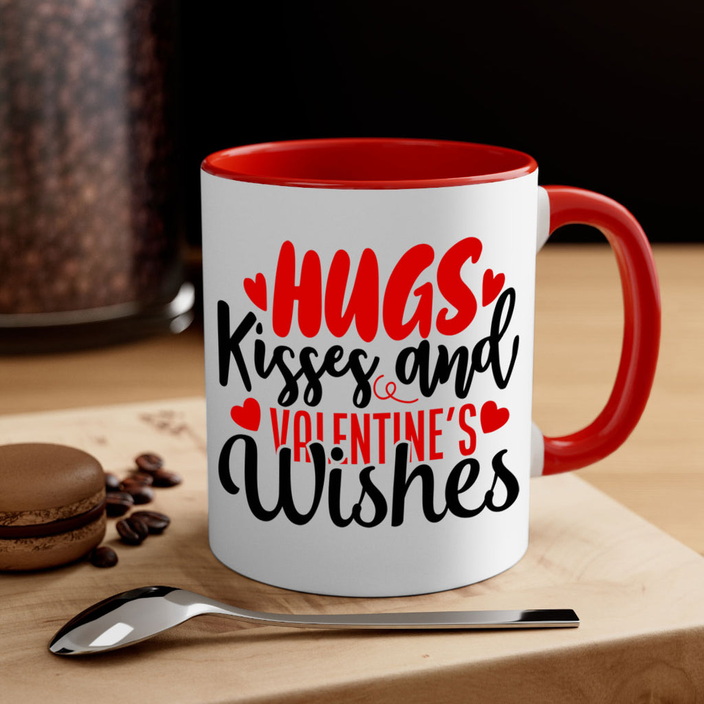 hugs kisses and valentines wishes 71#- valentines day-Mug / Coffee Cup