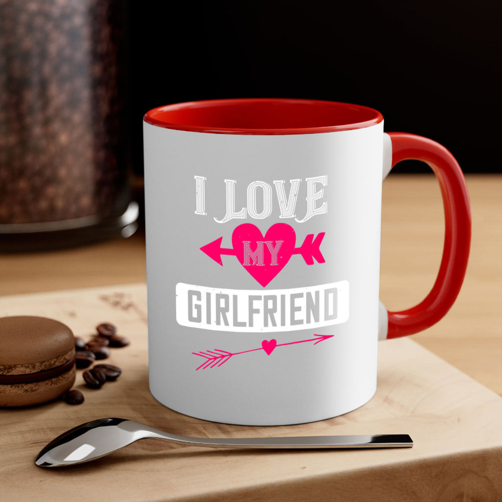 i love my girlfriend 54#- valentines day-Mug / Coffee Cup