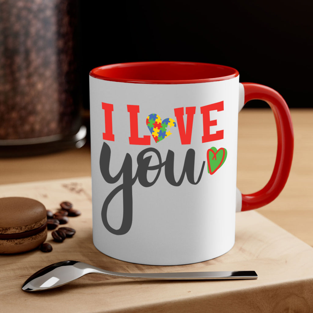 i love you Style 23#- autism-Mug / Coffee Cup