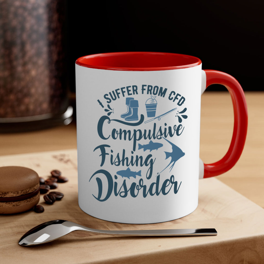 i suffer from 98#- fishing-Mug / Coffee Cup