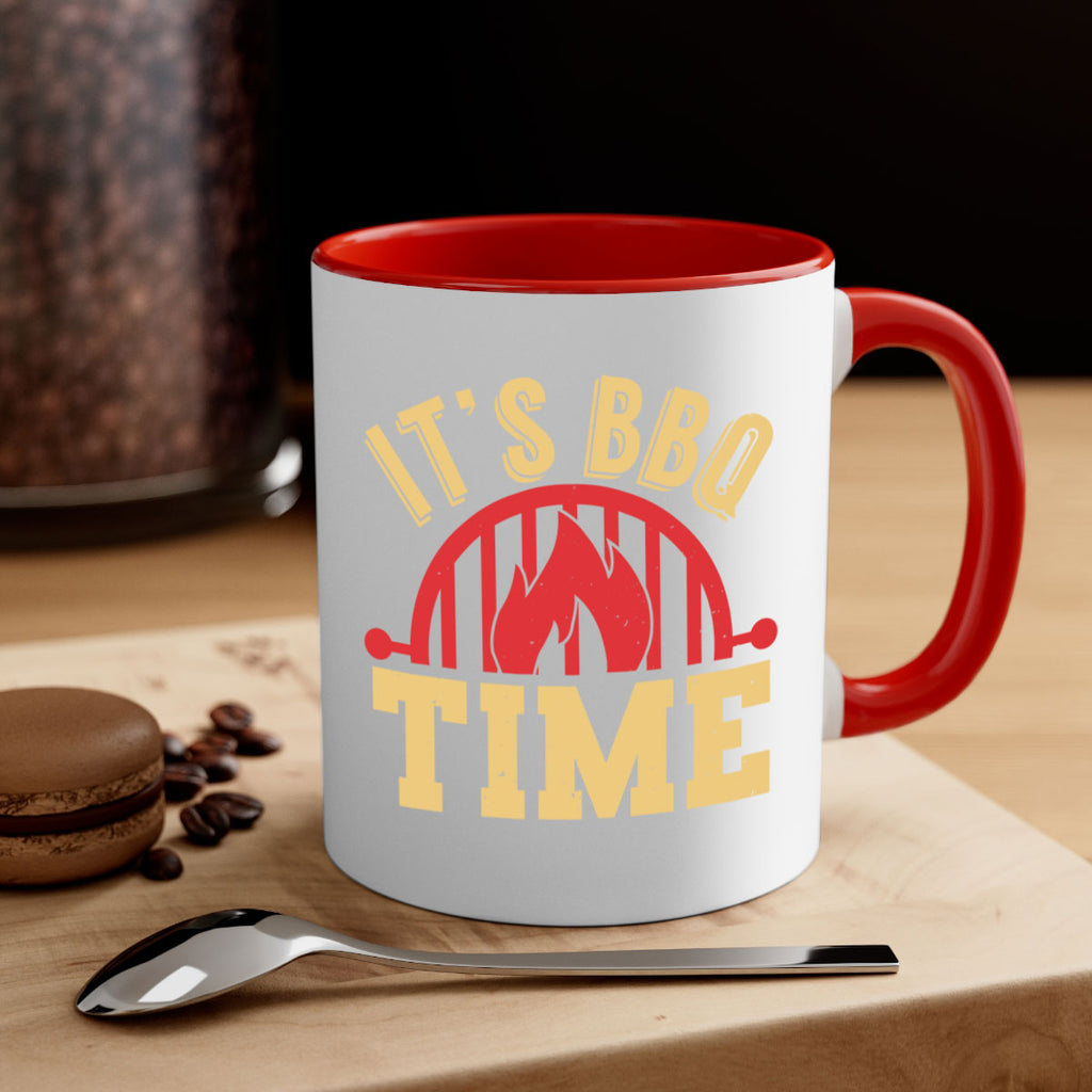 its bbq time 32#- bbq-Mug / Coffee Cup