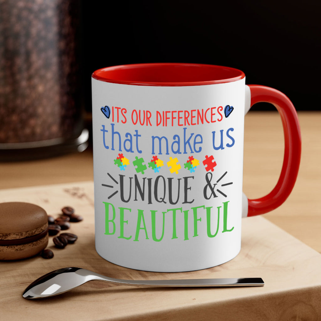its our differences that make us unique beautiful Style 27#- autism-Mug / Coffee Cup