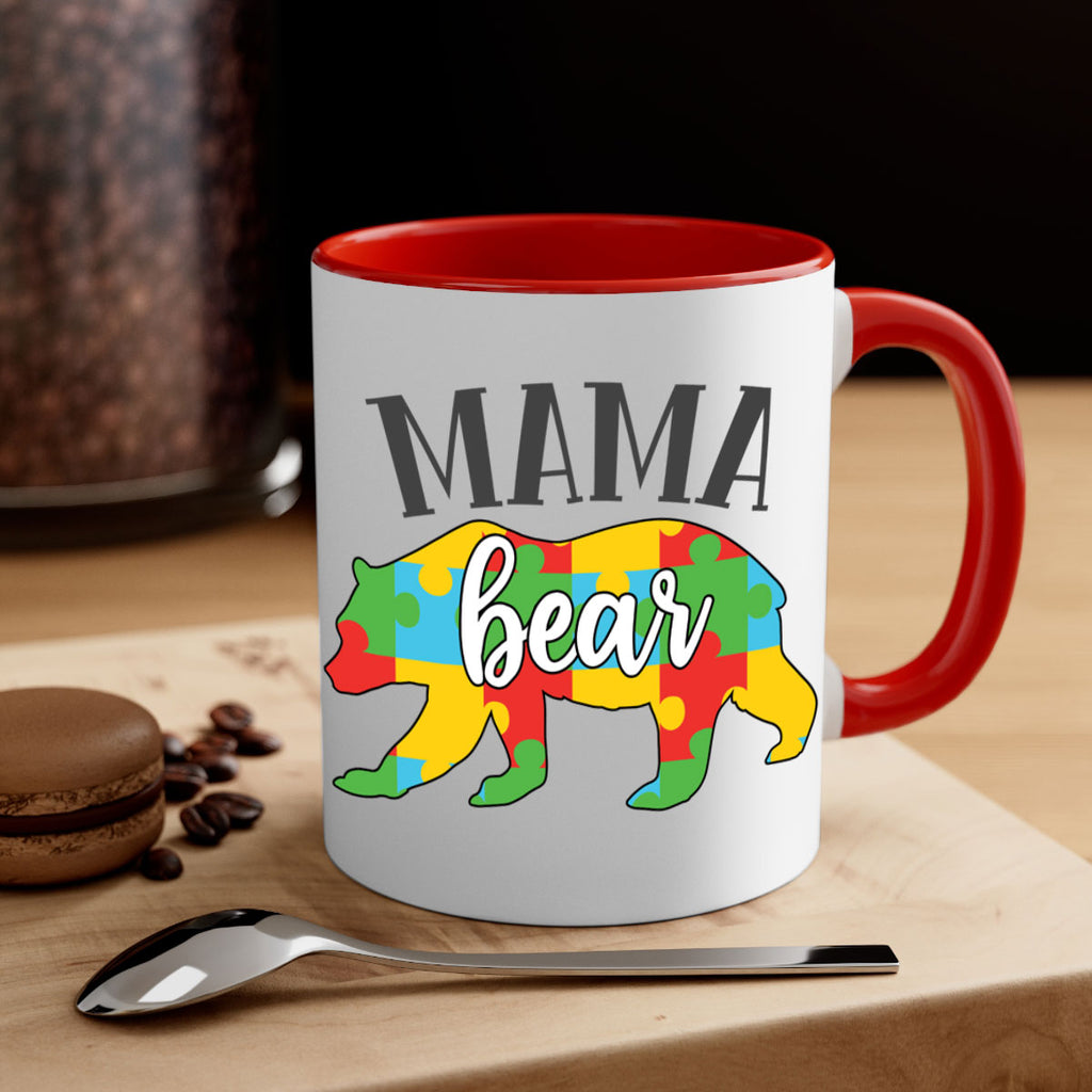 mama bear Style 32#- autism-Mug / Coffee Cup