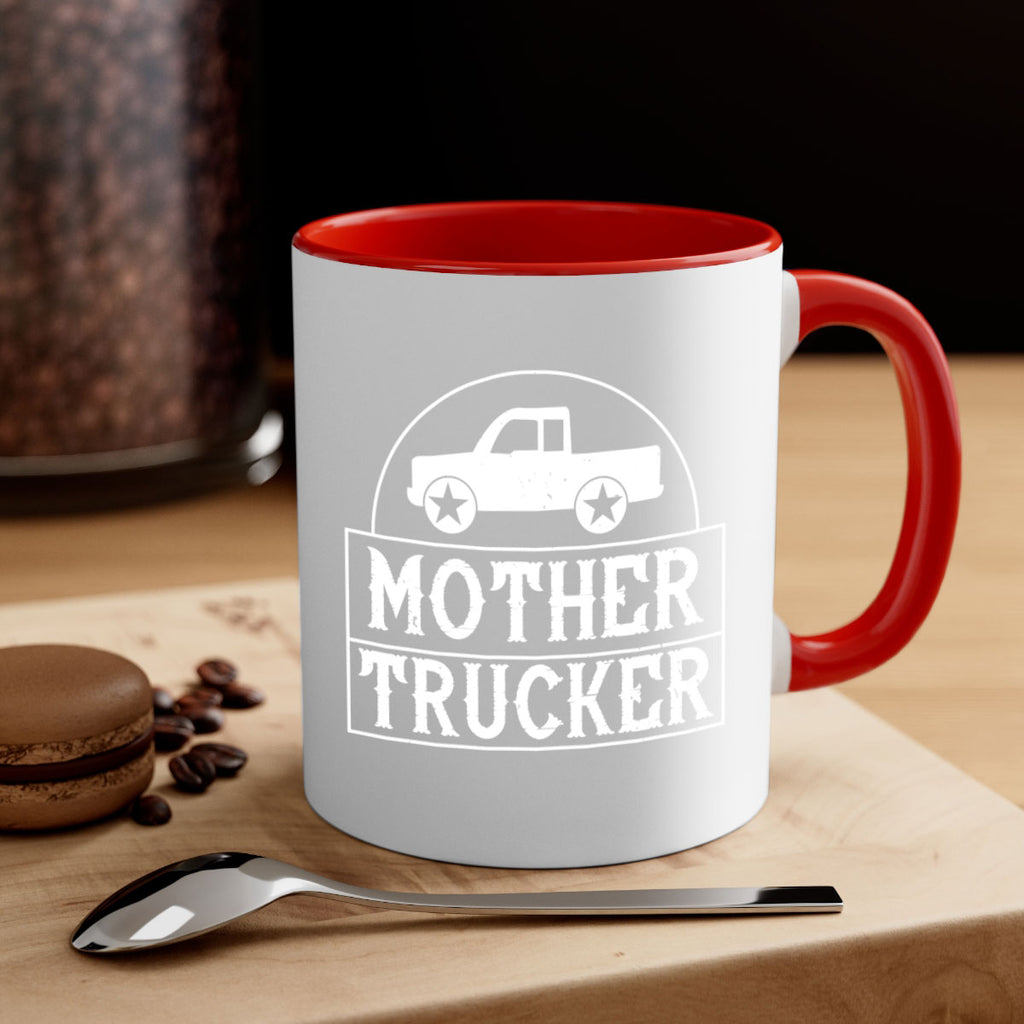 mother trucker Style 30#- truck driver-Mug / Coffee Cup