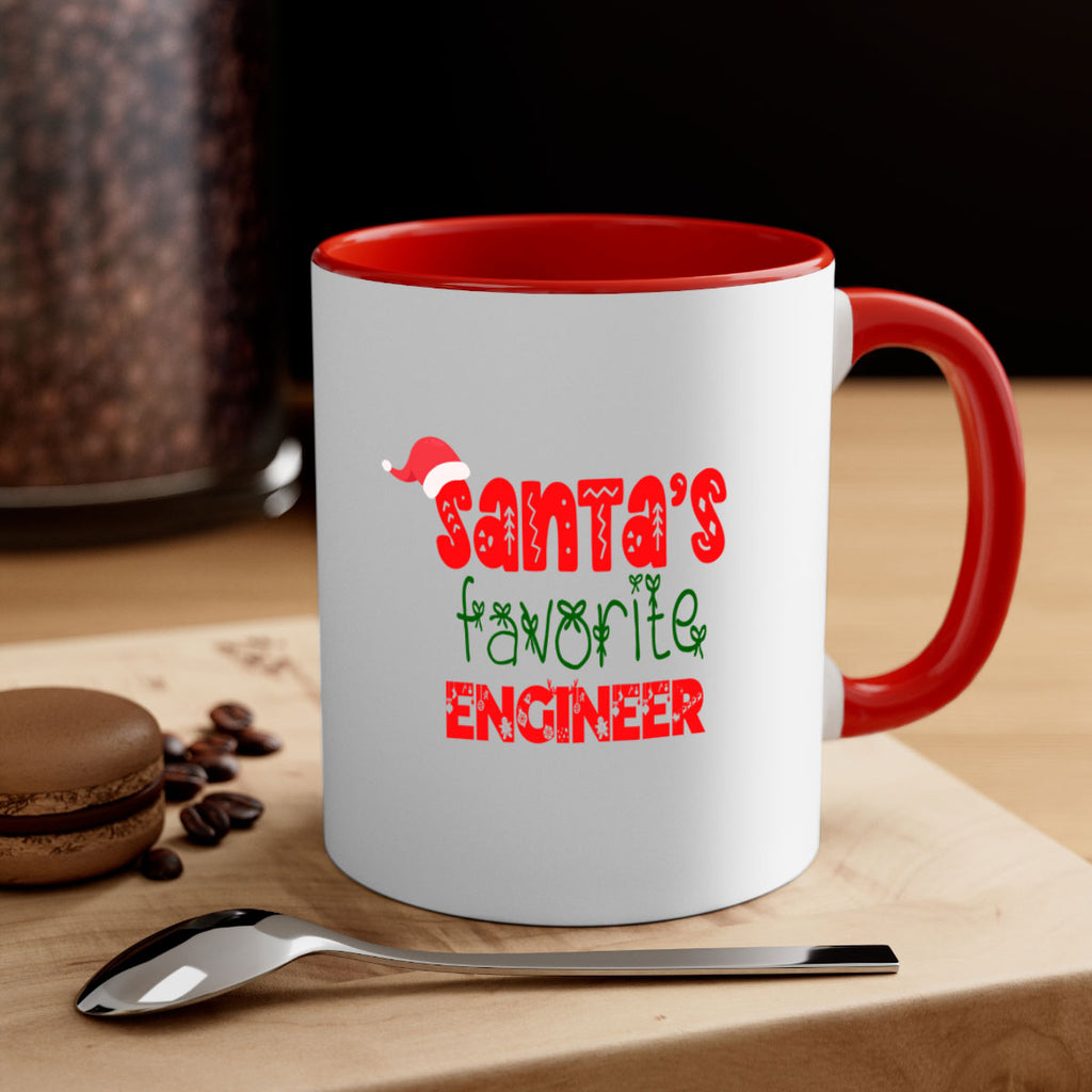 santas favorite engineer style 802#- christmas-Mug / Coffee Cup