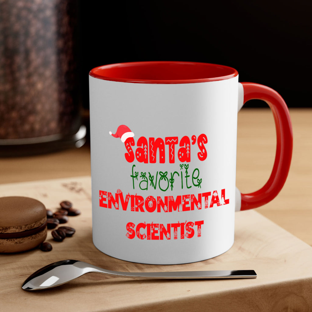 santas favorite environmental scientist style 805#- christmas-Mug / Coffee Cup