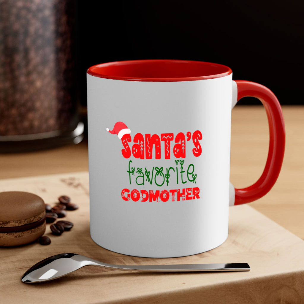 santas favorite godmother style 845#- christmas-Mug / Coffee Cup