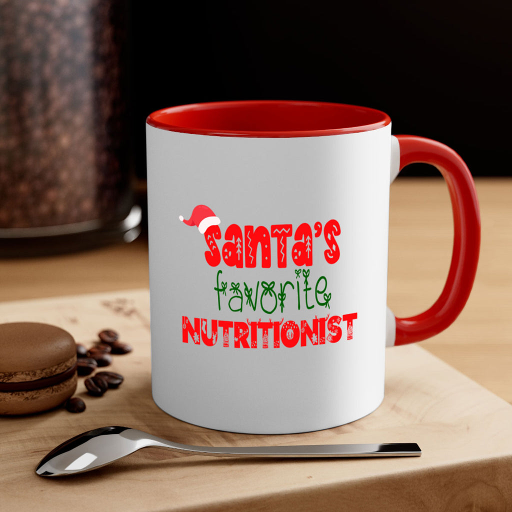 santas favorite nutritionist style 980#- christmas-Mug / Coffee Cup