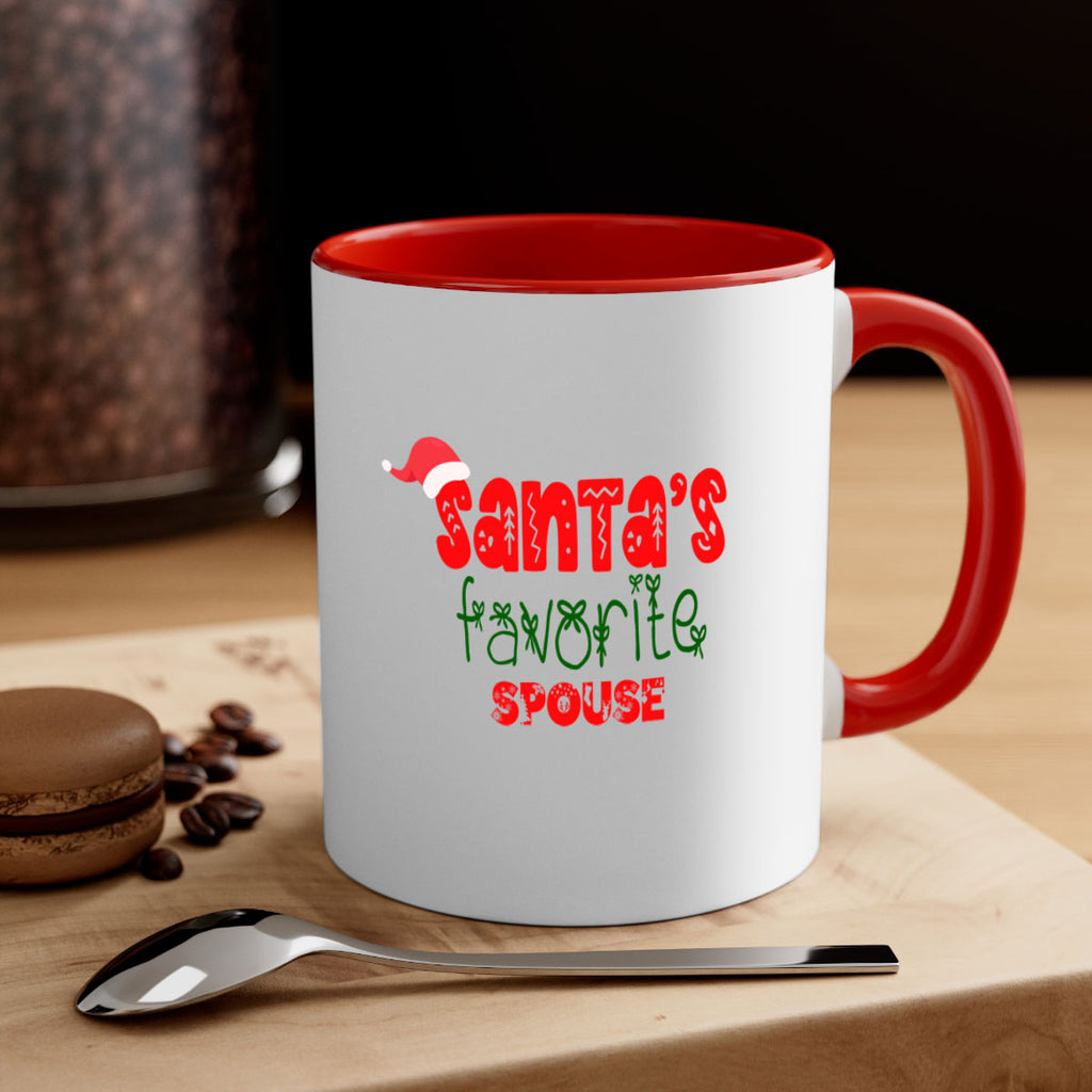 santas favorite spouse style 1093#- christmas-Mug / Coffee Cup