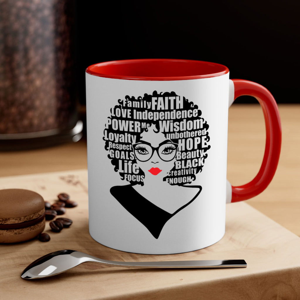 she is unique 16#- Black women - Girls-Mug / Coffee Cup