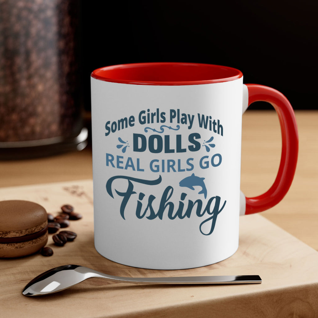 some girl play with dolls 38#- fishing-Mug / Coffee Cup