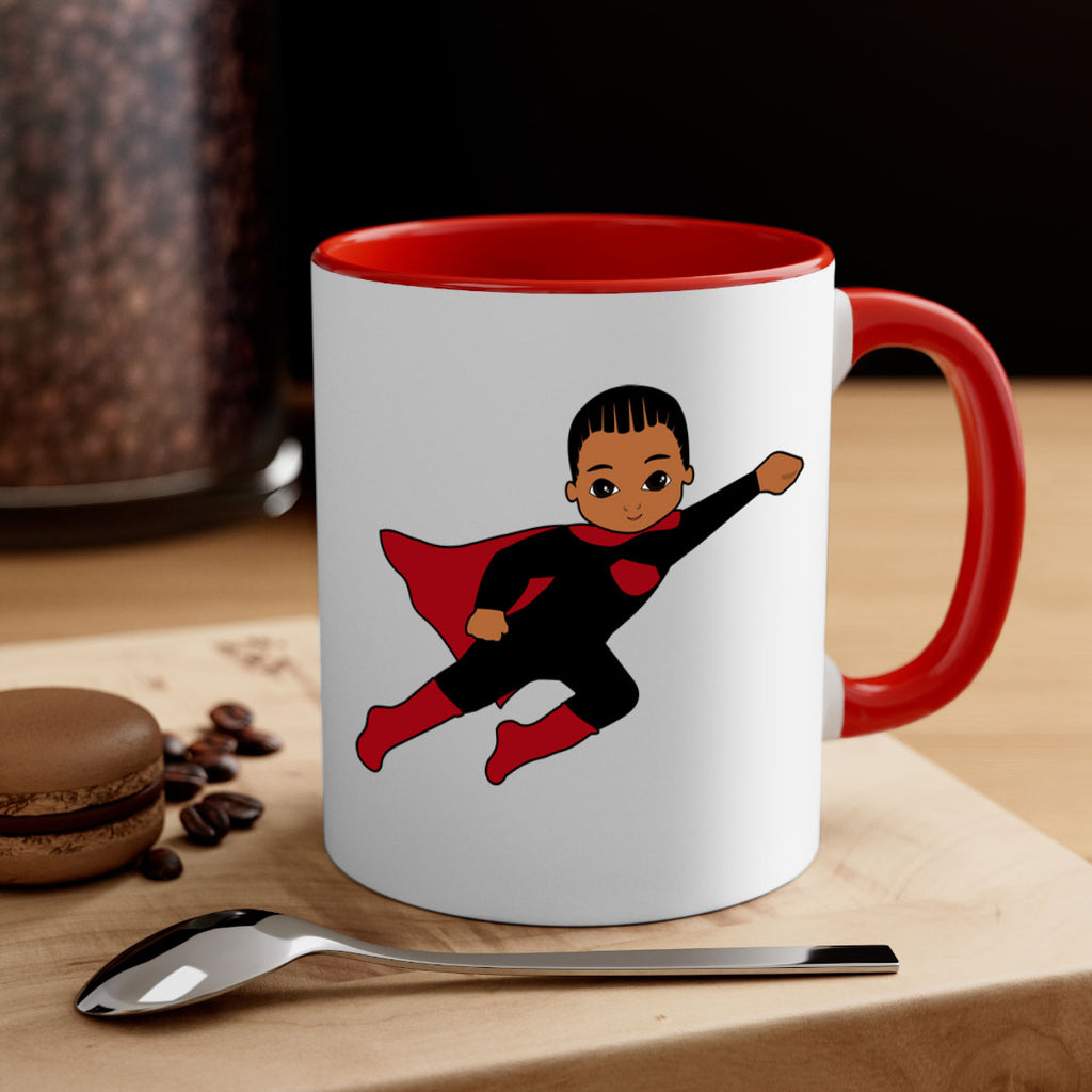 super kid 16#- Black men - Boys-Mug / Coffee Cup
