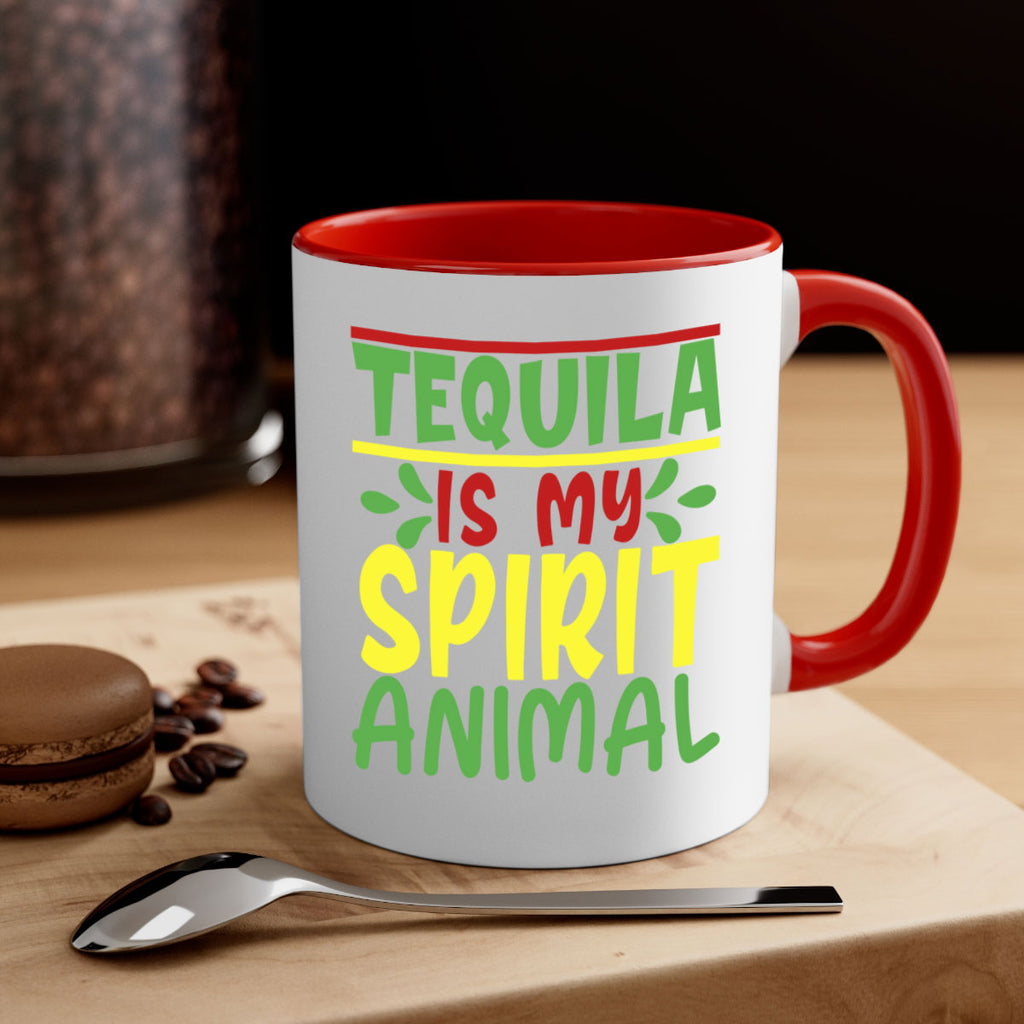 tequila is my spirit animal 1#- cinco de mayo-Mug / Coffee Cup