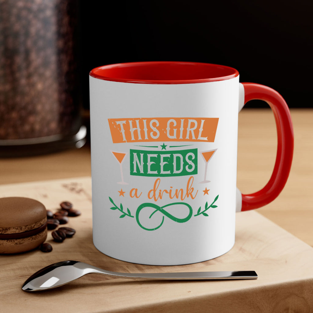this girl needs a drink 1#- mardi gras-Mug / Coffee Cup