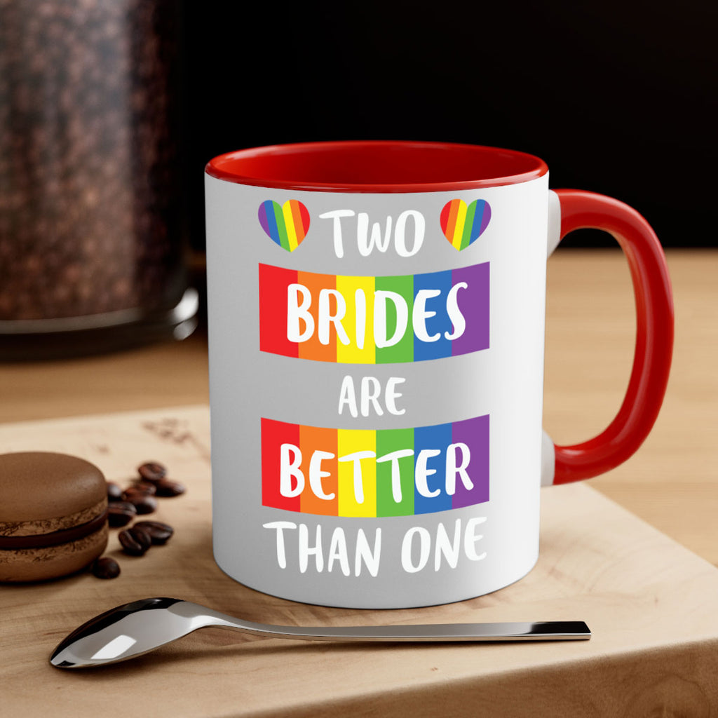 two brides are better than lgbt 8#- lgbt-Mug / Coffee Cup