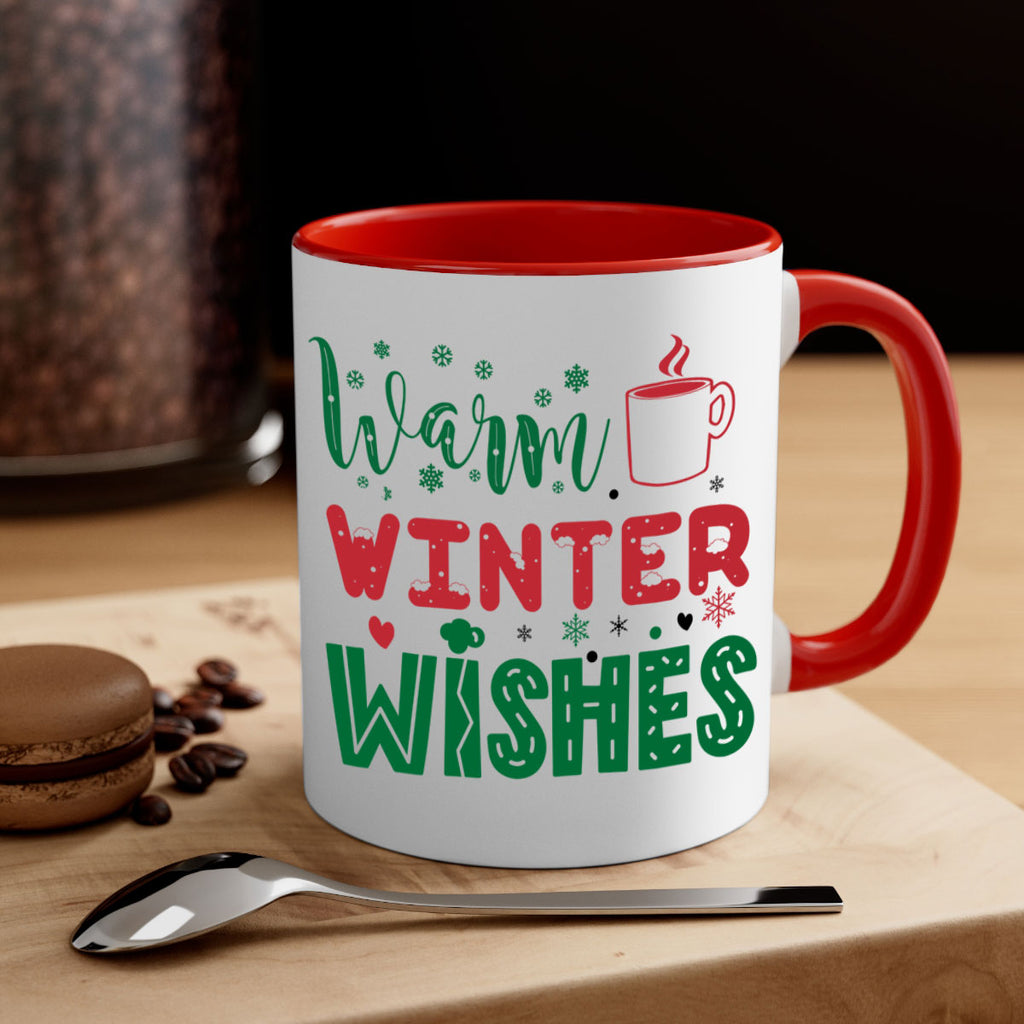 warm winter wishes style 1227#- christmas-Mug / Coffee Cup