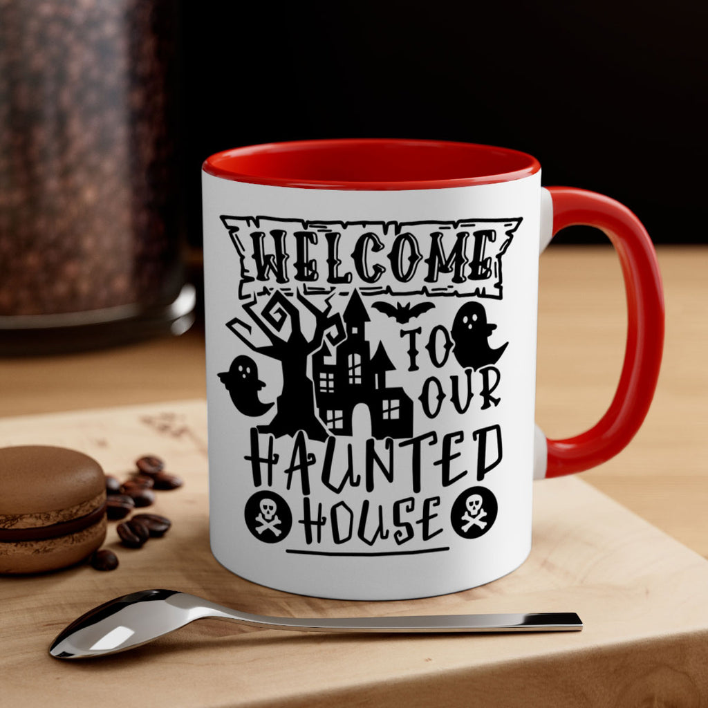 welcome to our haunted house 13#- halloween-Mug / Coffee Cup
