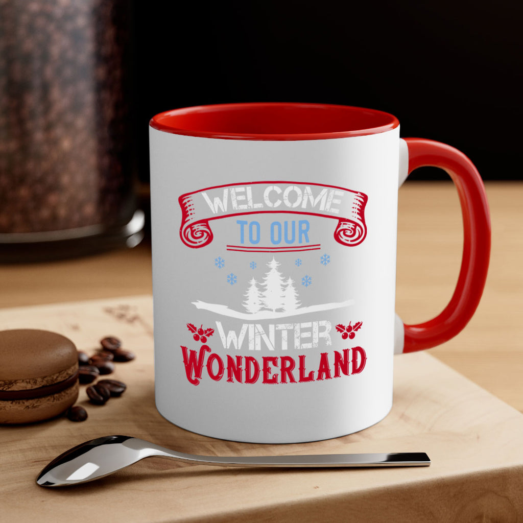 welcome to our winter wonderland 347#- christmas-Mug / Coffee Cup