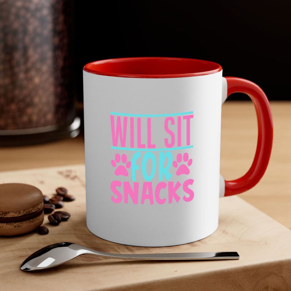 will sit for snacks Style 57#- Dog-Mug / Coffee Cup