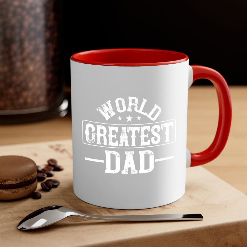world greatest dad 143#- fathers day-Mug / Coffee Cup