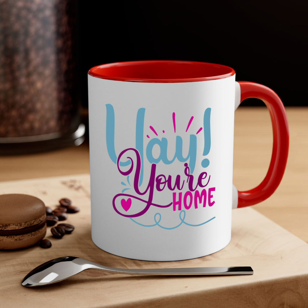 yay youre home 7#- Family-Mug / Coffee Cup