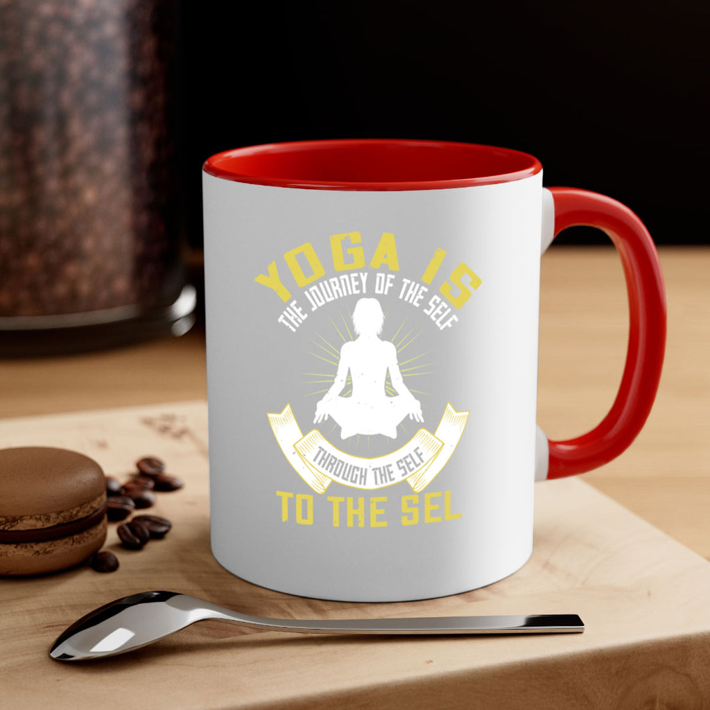 yoga is the journey of the self through the self to the sel 20#- yoga-Mug / Coffee Cup