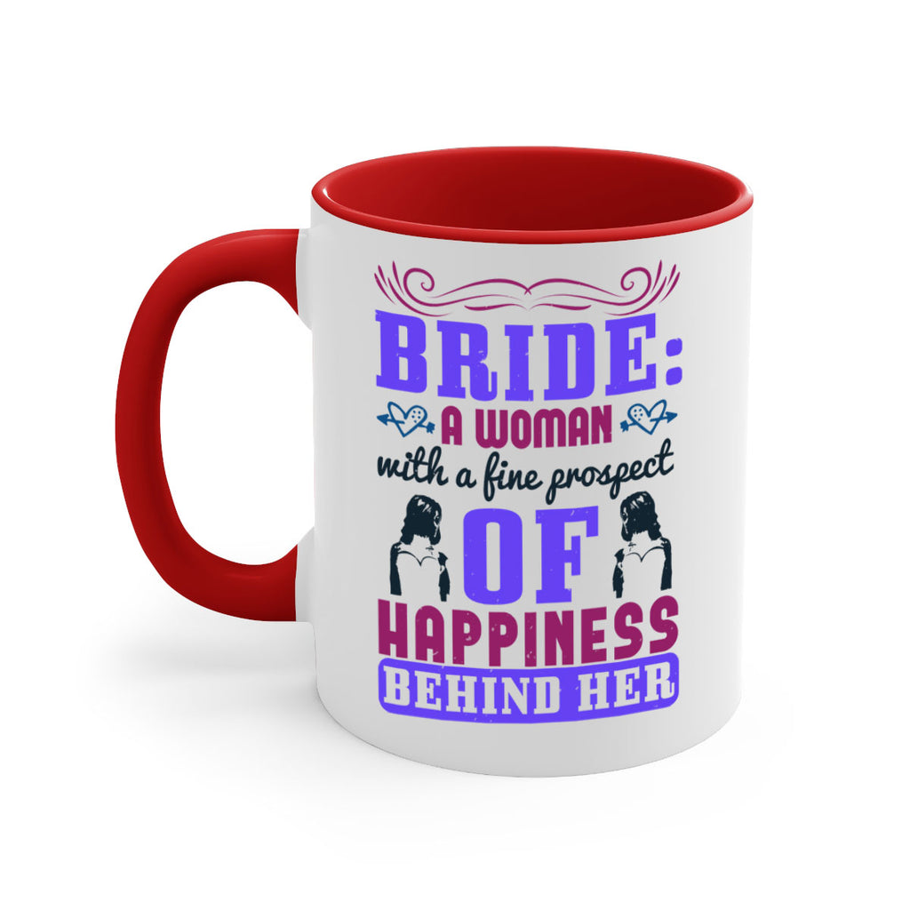 Bride A woman with a fine prospect of happiness behind her 84#- bride-Mug / Coffee Cup