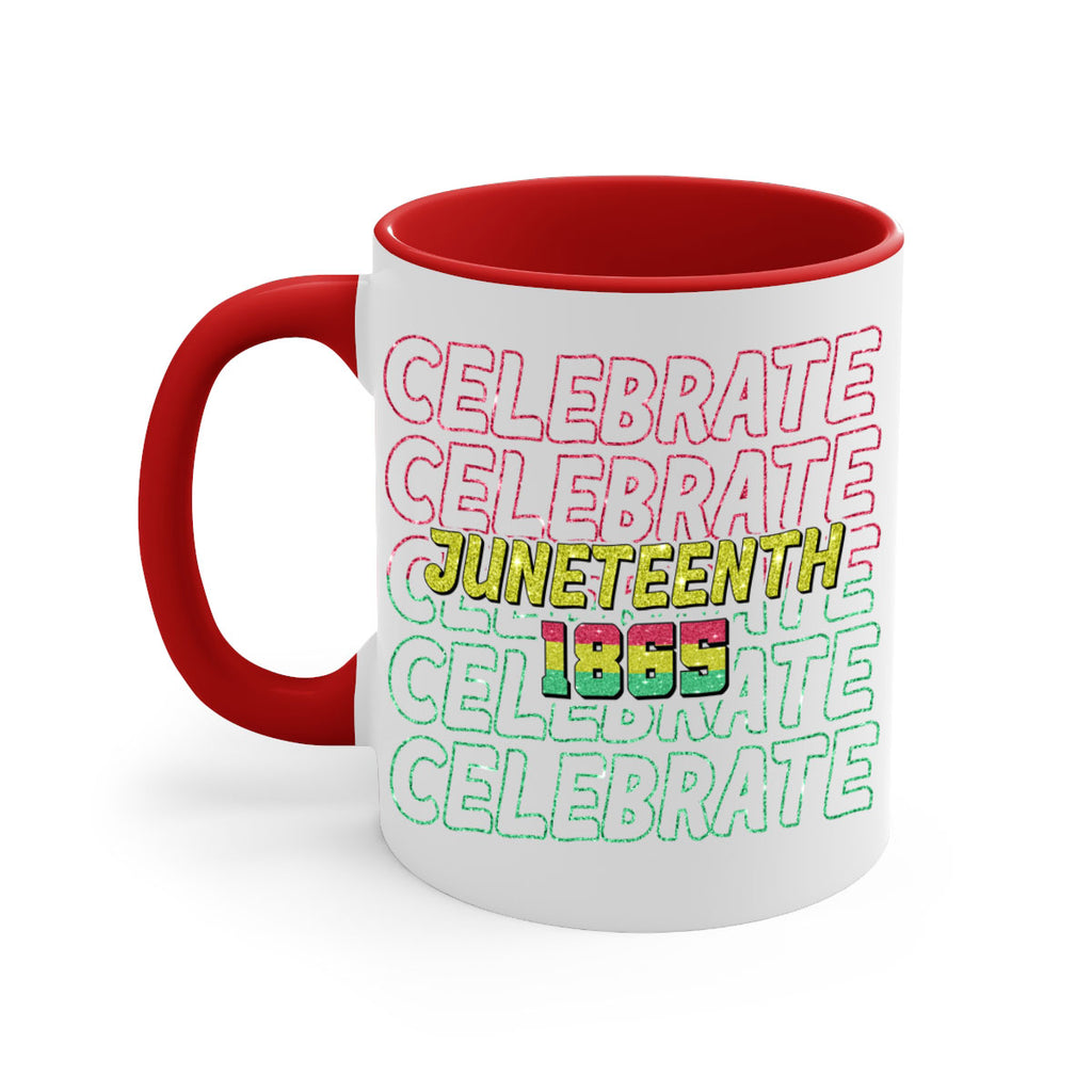 Celabrate Juneteenth Since 1865 Png 18#- juneteenth-Mug / Coffee Cup