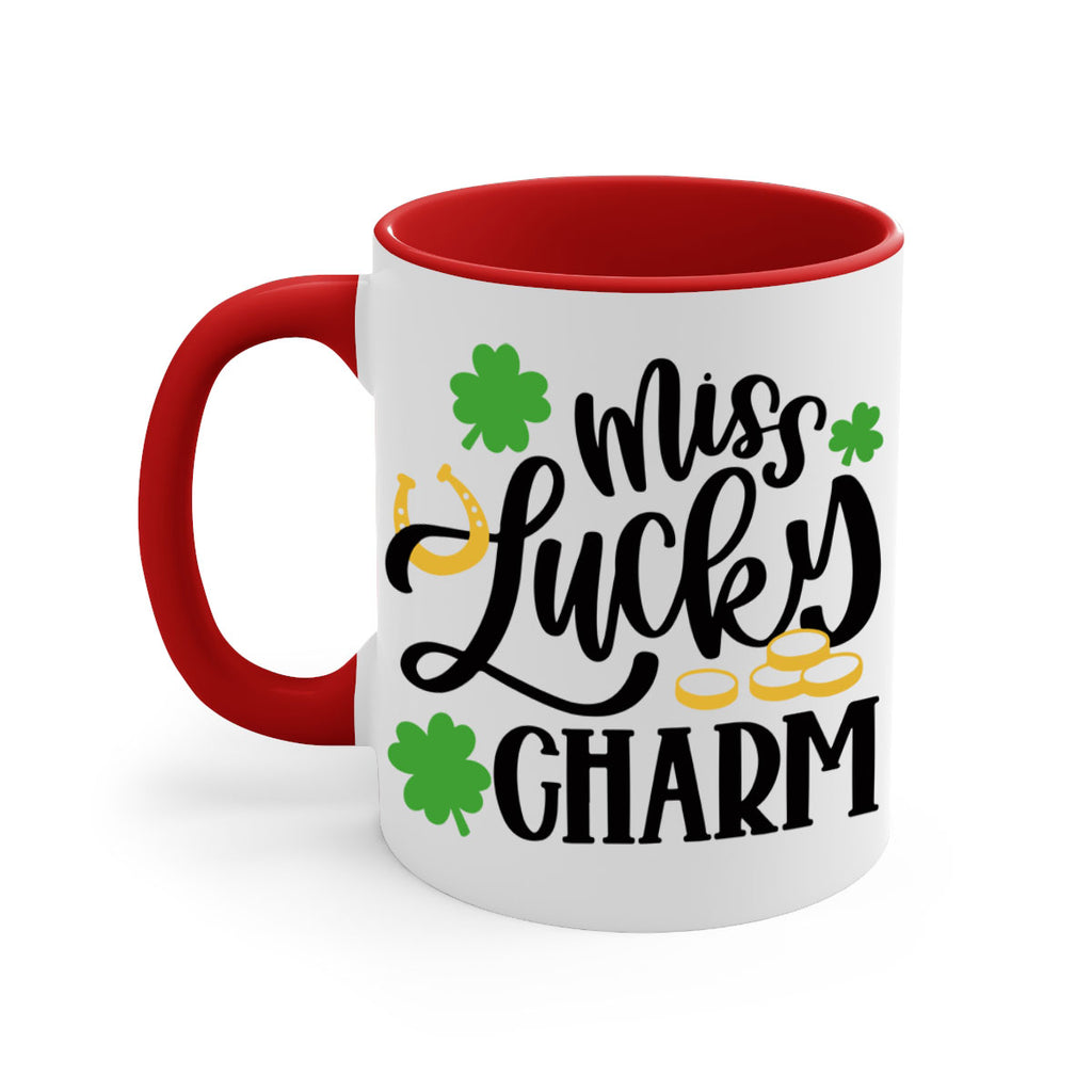 Miss Lucky Charm Style 47#- St Patricks Day-Mug / Coffee Cup