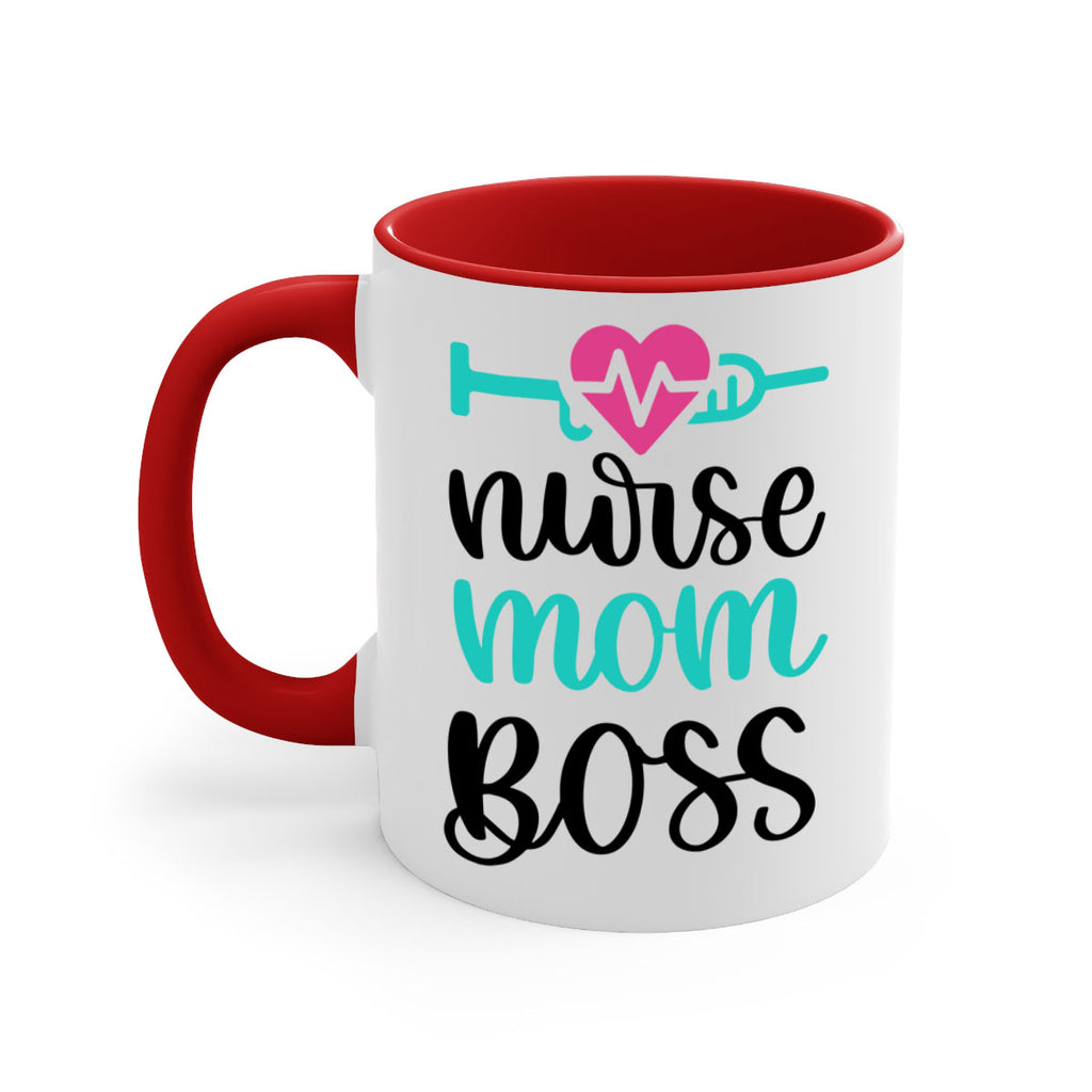 Nurse Mom Boss Style Style 101#- nurse-Mug / Coffee Cup