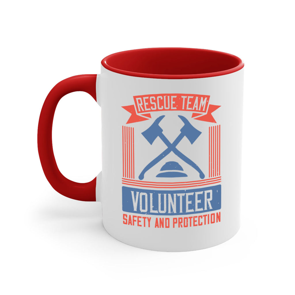 Rescue Team Volunteer Safety And Protection Style 33#-Volunteer-Mug / Coffee Cup