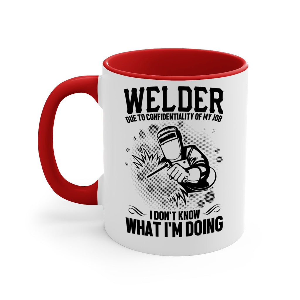 Welder due to Style 5#- welder-Mug / Coffee Cup