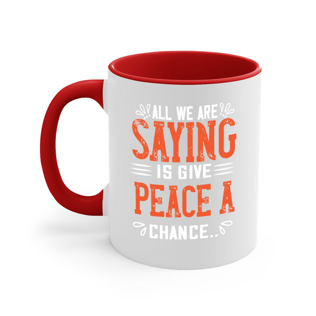 all we are saying 128#- vegan-Mug / Coffee Cup