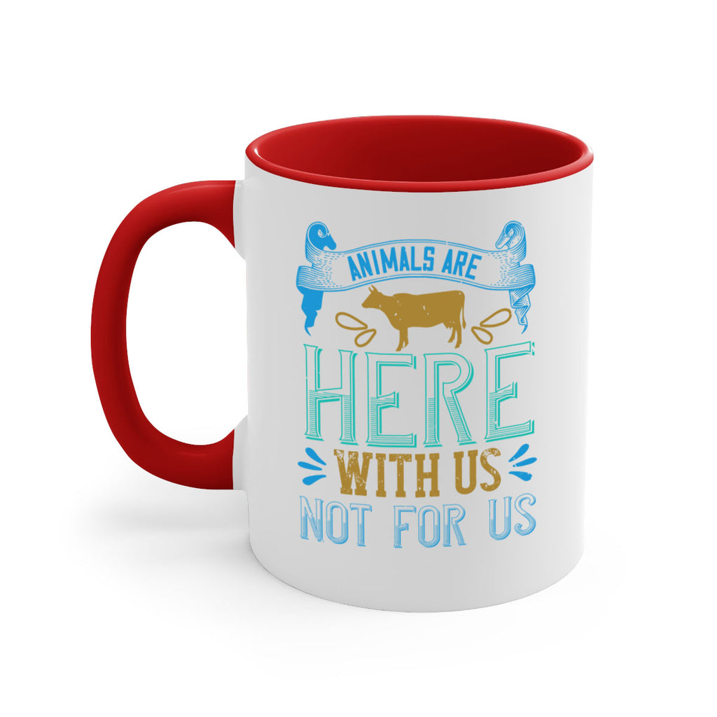 animals are here with us not for us 93#- vegan-Mug / Coffee Cup