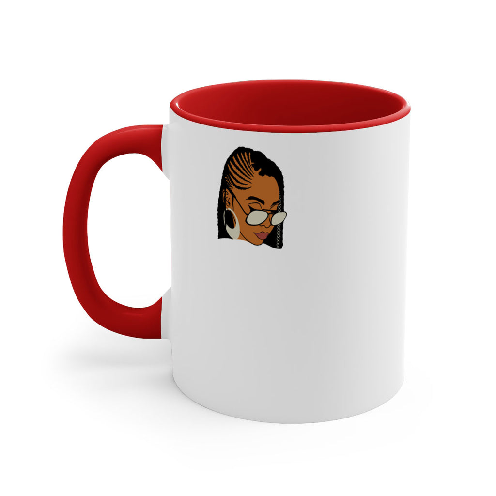 black afro 39#- Black women - Girls-Mug / Coffee Cup