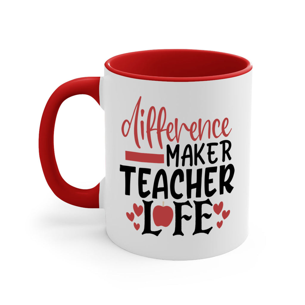 difference maker teacher life Style 184#- teacher-Mug / Coffee Cup
