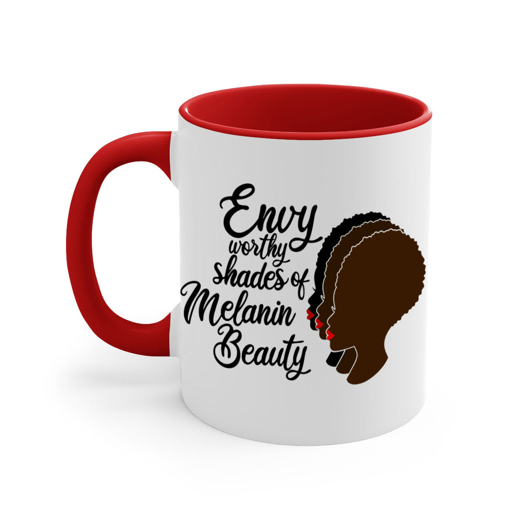 envy worth shades of melanin Style 39#- Black women - Girls-Mug / Coffee Cup