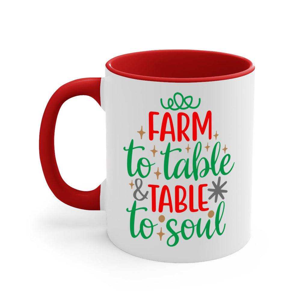 farm to table & table to soul style 209#- christmas-Mug / Coffee Cup