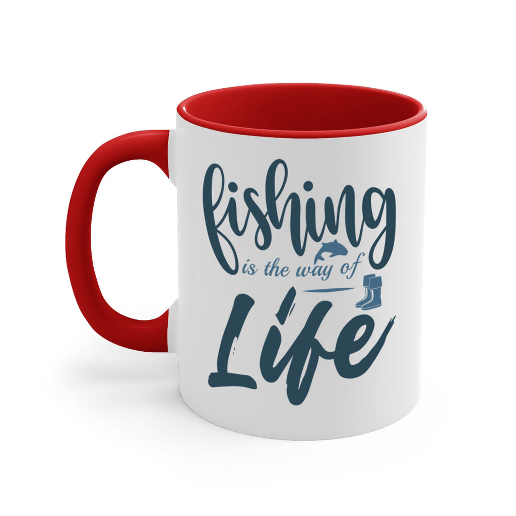 fishing is the way 137#- fishing-Mug / Coffee Cup