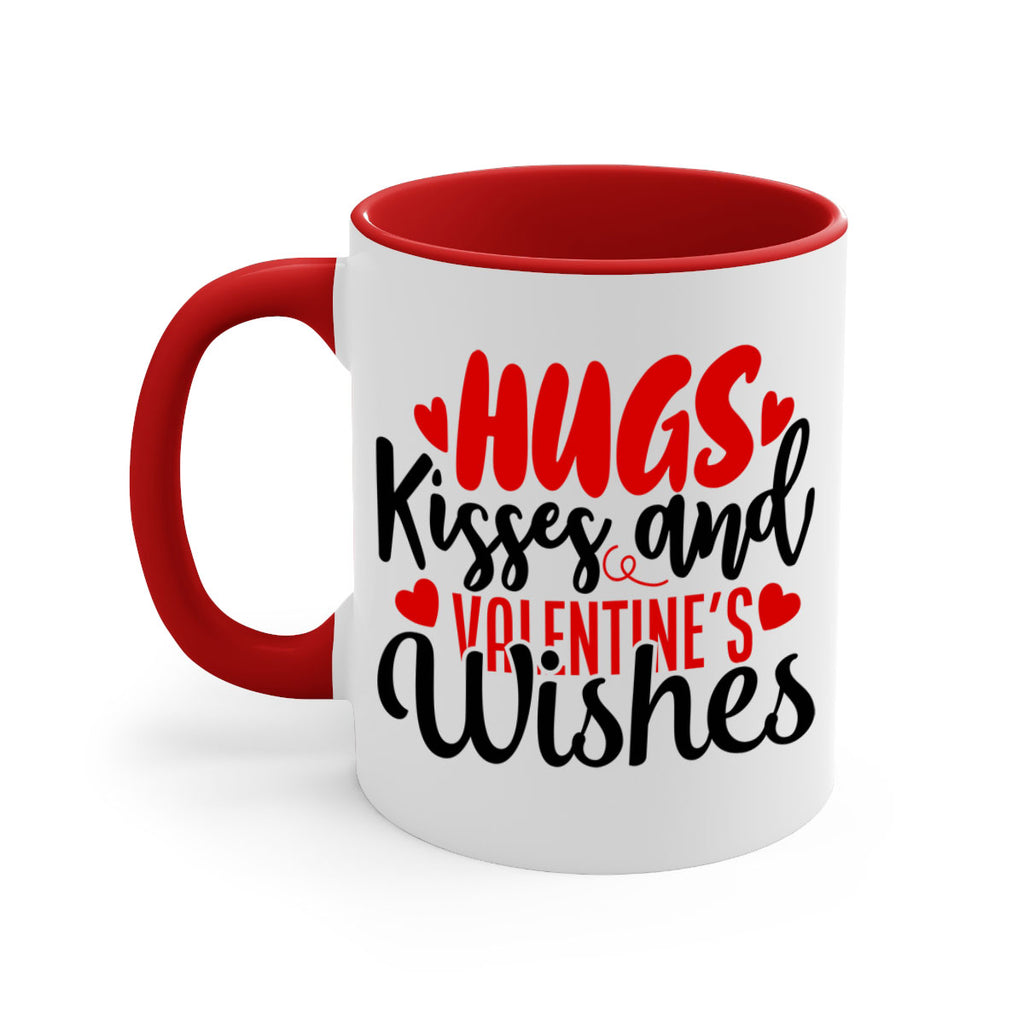 hugs kisses and valentines wishes 78#- valentines day-Mug / Coffee Cup