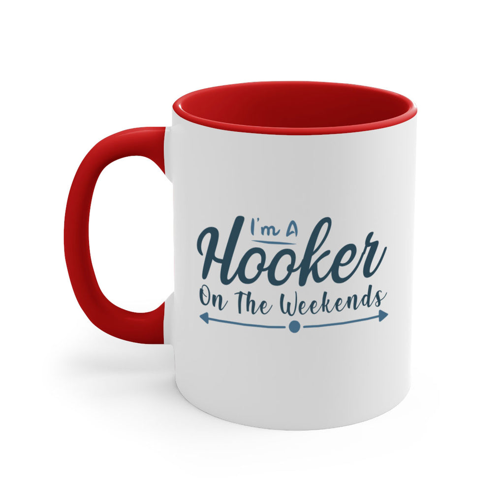 i am a hooker 119#- fishing-Mug / Coffee Cup