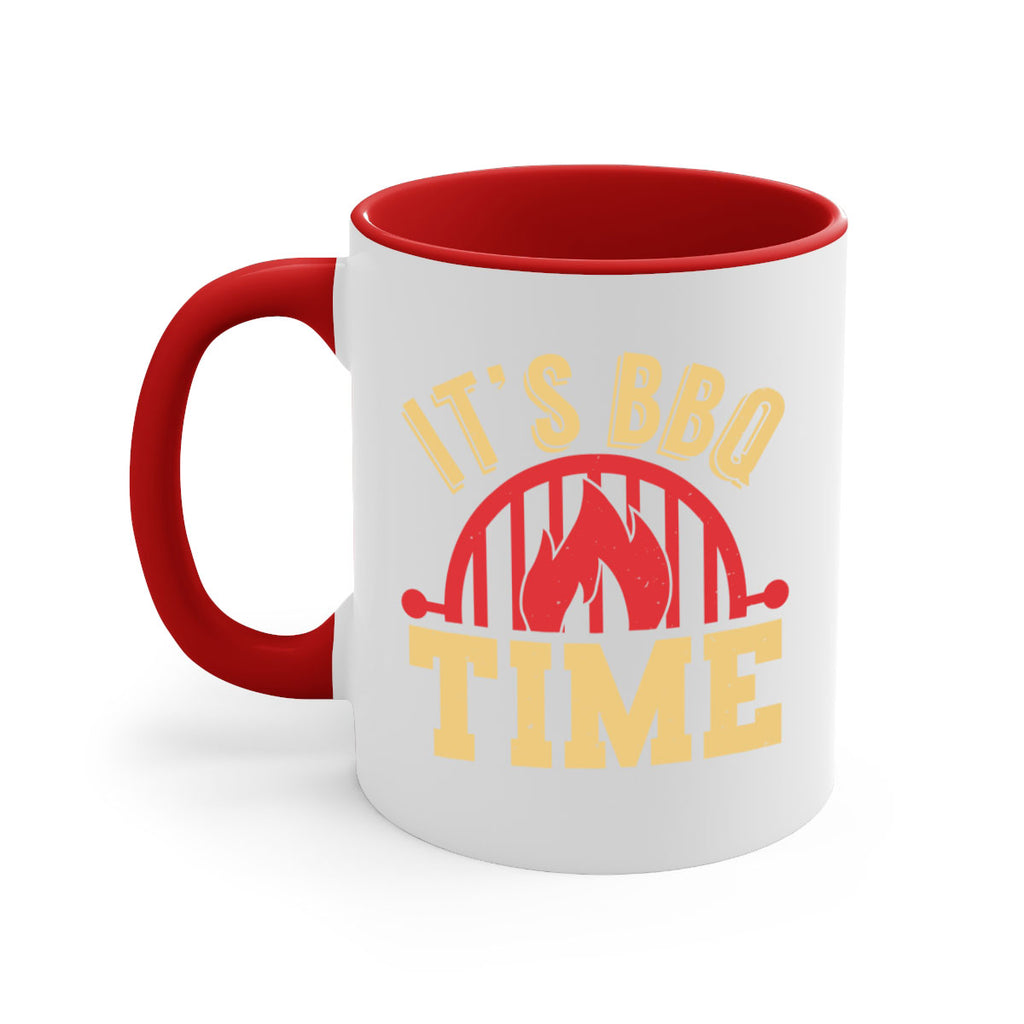its bbq time 32#- bbq-Mug / Coffee Cup