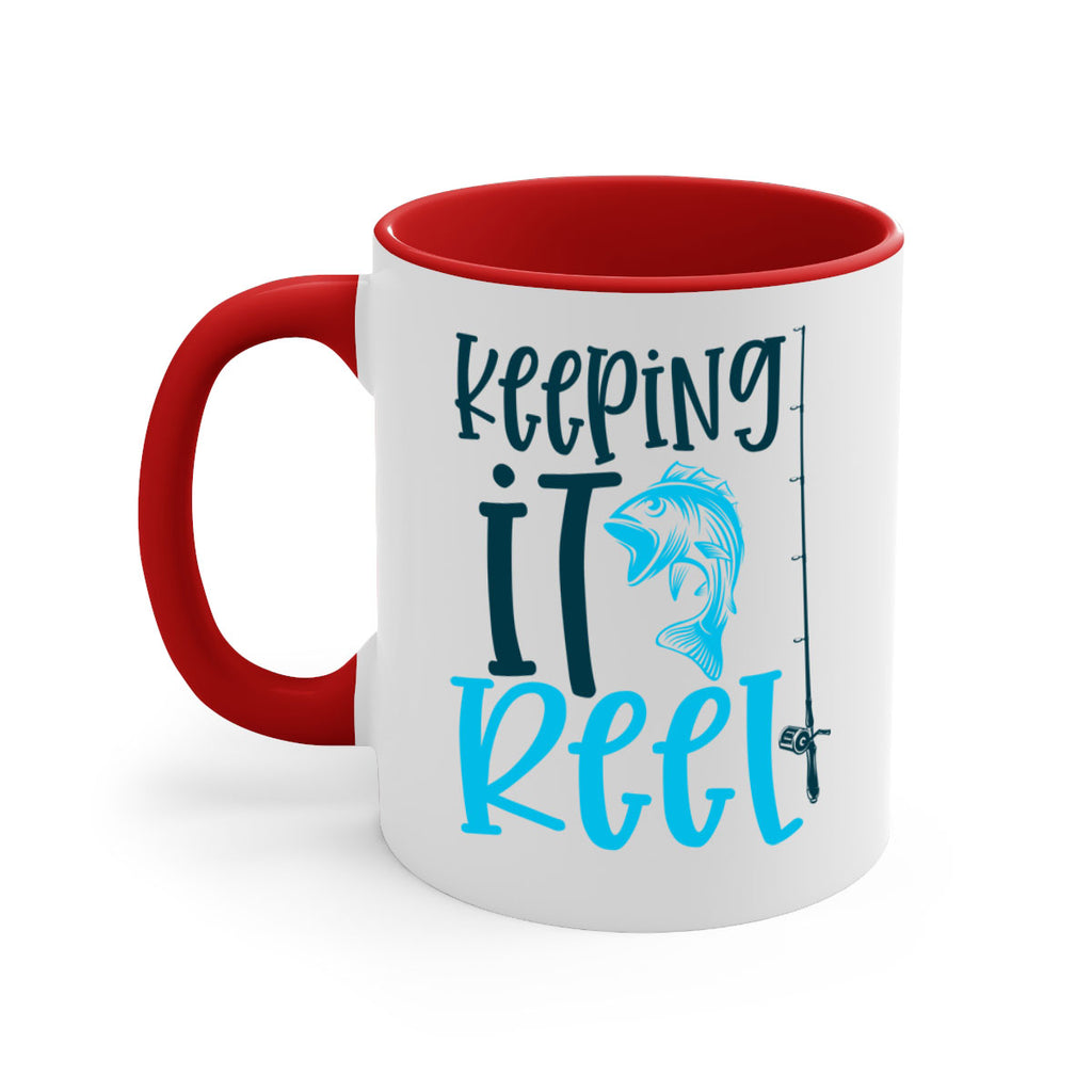 keeping it reel 207#- fishing-Mug / Coffee Cup