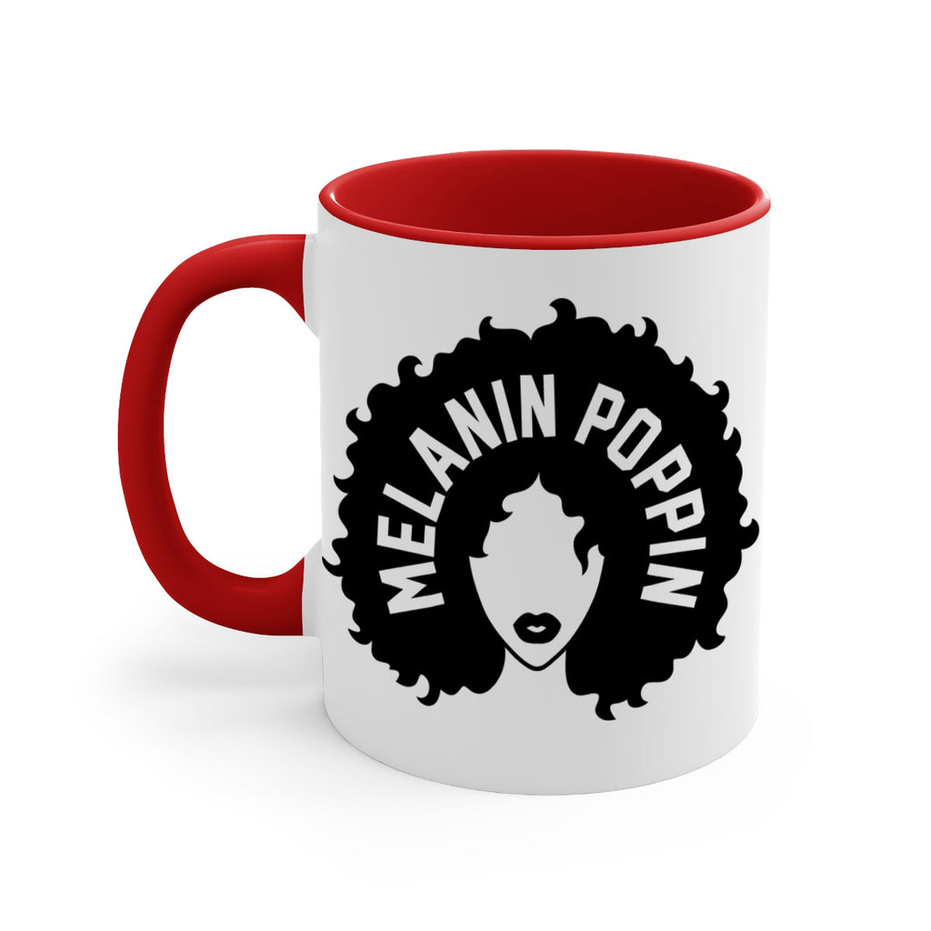 melanin poppin 26#- Black women - Girls-Mug / Coffee Cup