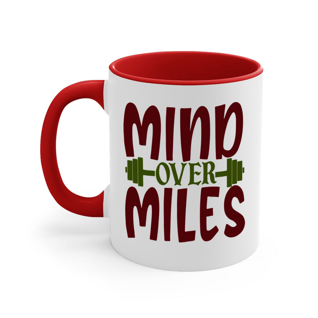 mind over miles 29#- gym-Mug / Coffee Cup
