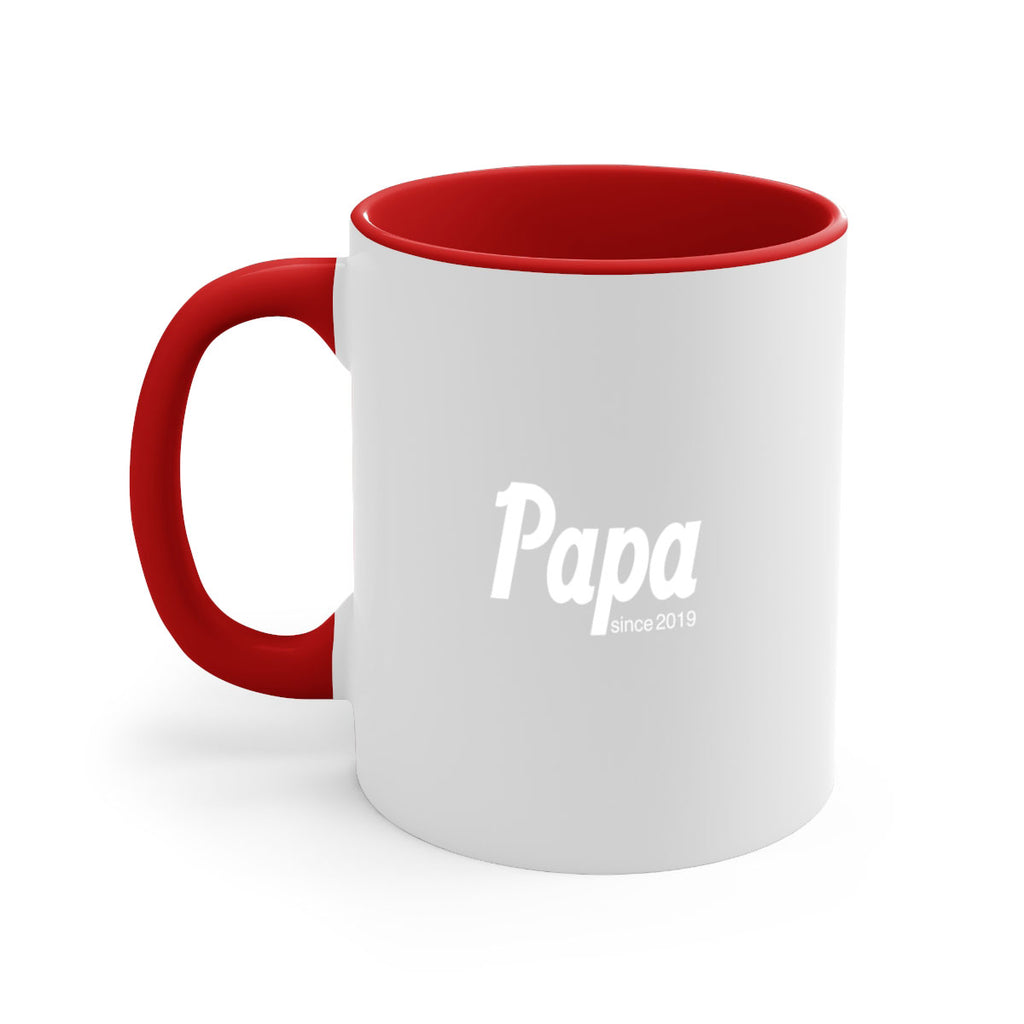 papa since 128#- grandpa-Mug / Coffee Cup